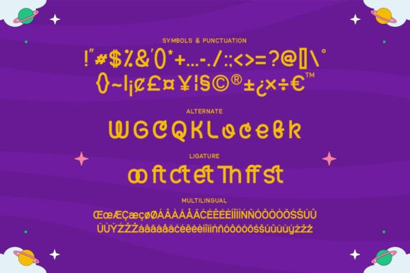 Quackers Font PNG with transparent background - Preview 2