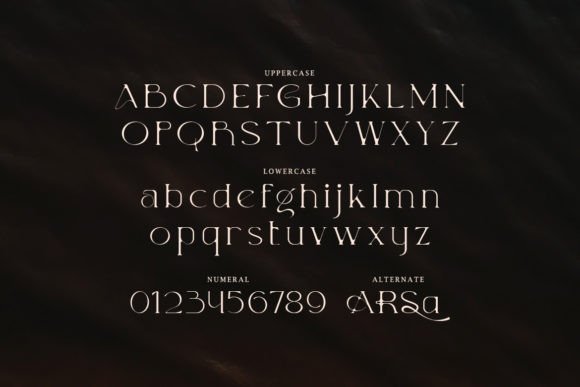 Rafinha Font font preview - 1