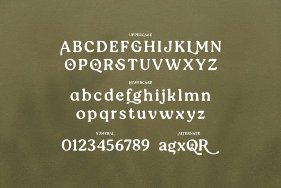 Real Line Font PNG with transparent background - Preview 1