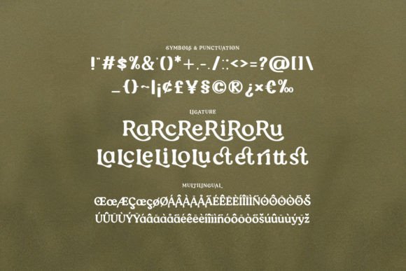 Real Line Font PNG with transparent background - Preview 2