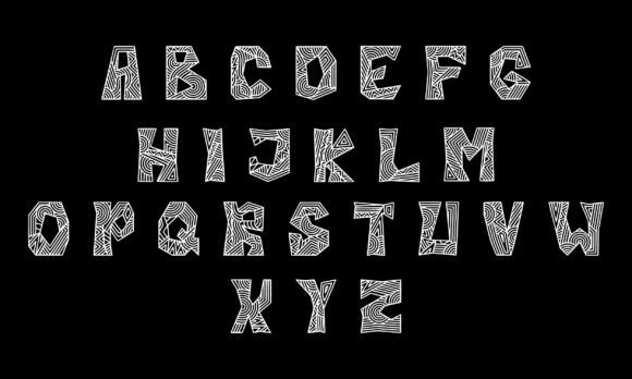 Saine Font PNG with transparent background - Preview 1