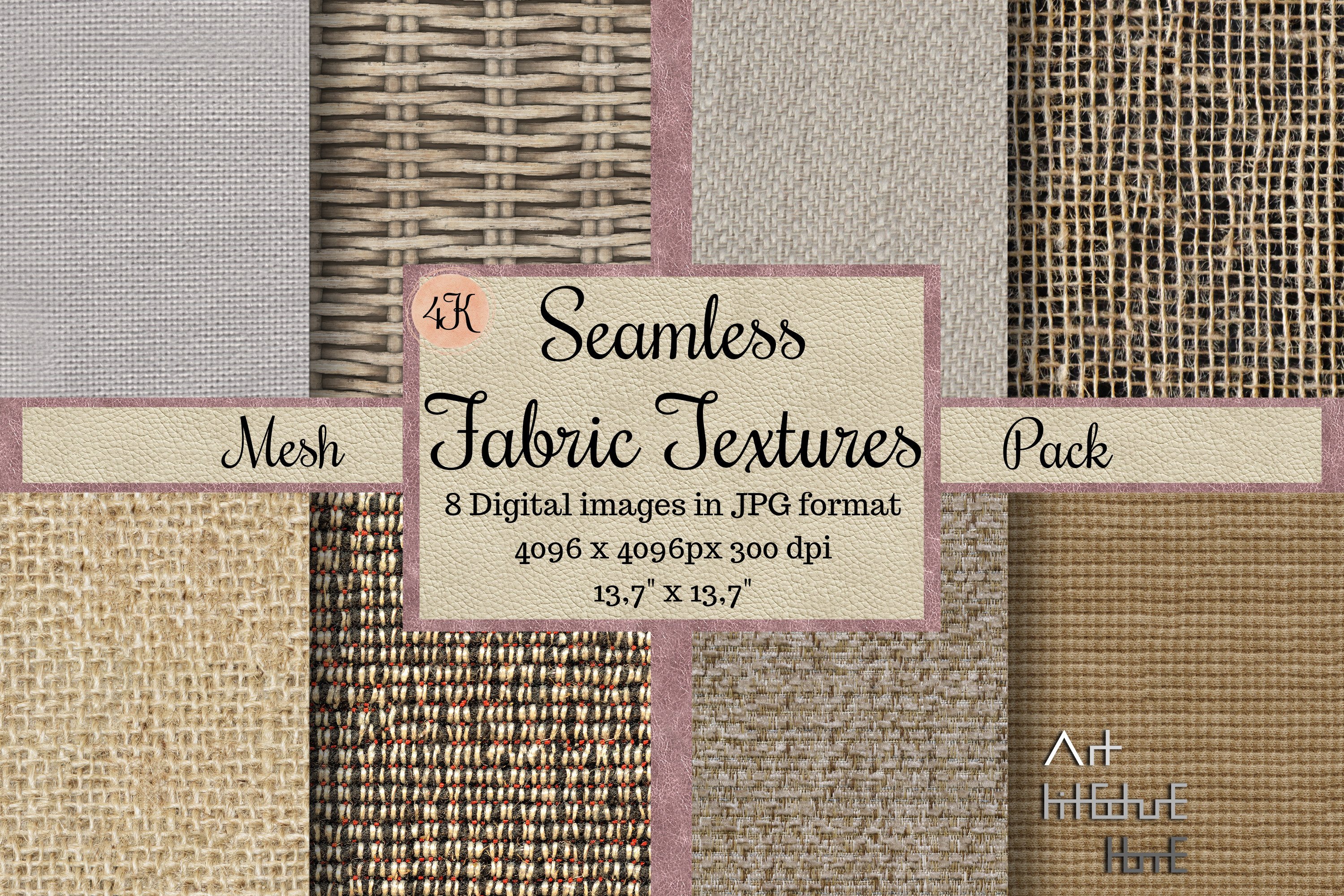 Seamless Fabric Textures - Mesh Pack
