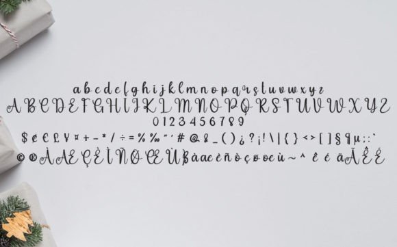 Christmas Font - Preview 3
