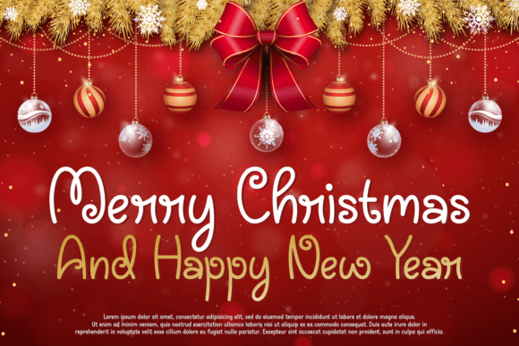 Christmas Memorable Font - Preview 4