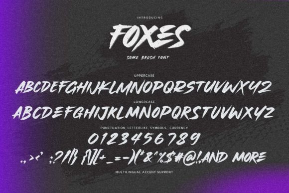 Foxes Font - Preview 5
