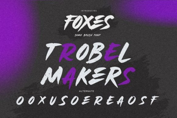 Foxes Font - Preview 6