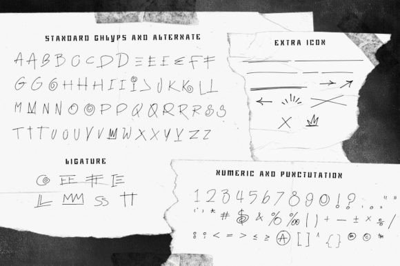Famous Starss Font - Preview 3