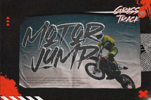 Grasstrack Font - Preview 1