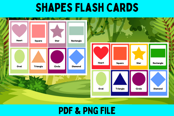Shapes Flash Cards