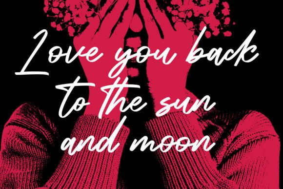 Slickstyle Font PNG with transparent background - Preview 6