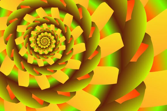 Spiral Background Green Chocolate Graphic Backgrounds By fauzandesign22