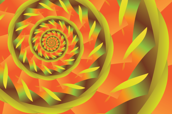 Spiral Background Orange Orange Line Grafica Sfondi Di fauzandesign22