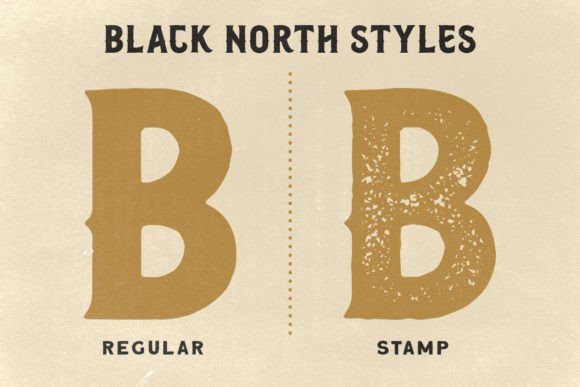 Black North Font - Preview 1