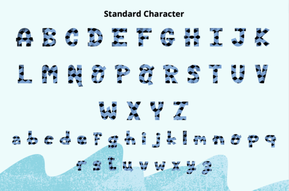 Blue Wave Font - Preview 5