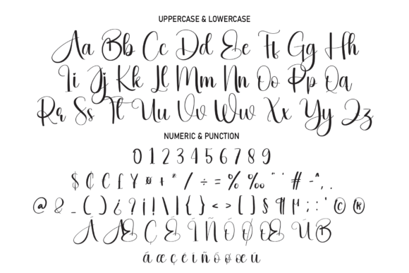 Earring Font - Preview 6