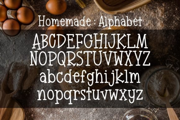 Homemade Font - Preview 2