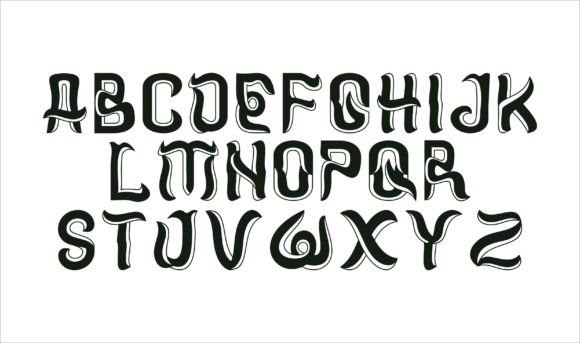 Malape Dawuana Font PNG with transparent background - Preview 2