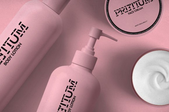 Pretium Font PNG with transparent background - Preview 2