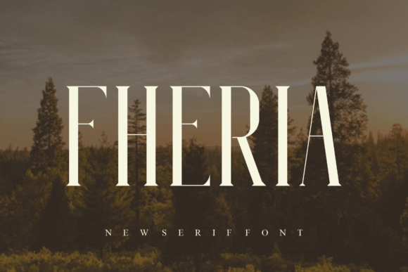 Eivomena Font PNG with transparent background - Preview 1