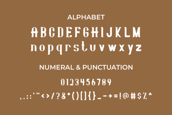 Gawog Font - Preview 1