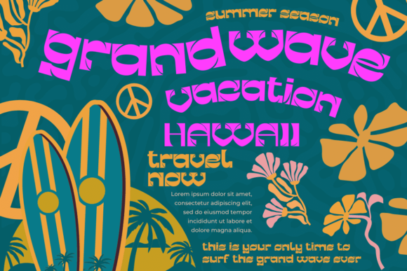 Gerakent Font PNG with transparent background - Preview 1
