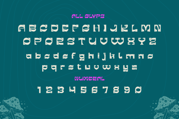 Gerakent Font PNG with transparent background - Preview 5