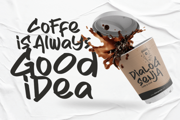 Grock Marker Font PNG with transparent background - Preview 3