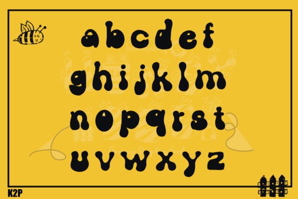 Honey Bee Font - Preview 2