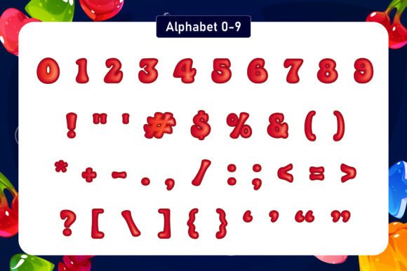 Jelly Groovy Font font preview - 3