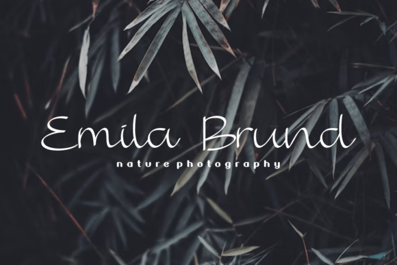 Jenivers Font PNG with transparent background - Preview 2