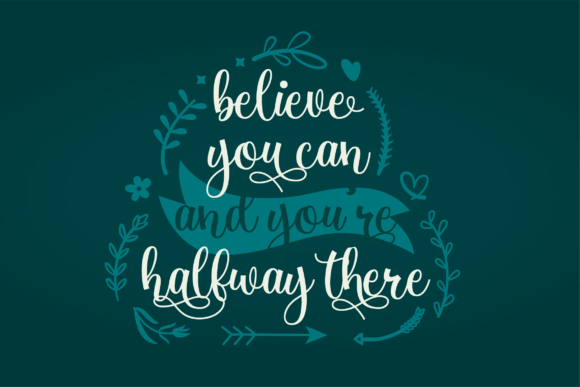 Moonchrist Holidays Font PNG with transparent background - Preview 6