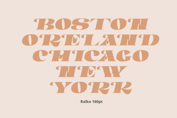 Ralko Font PNG with transparent background - Preview 6