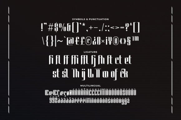 Saunders Font PNG with transparent background - Preview 2