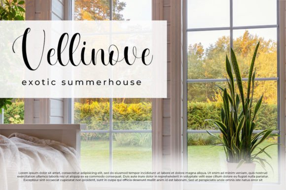Saylovine Font PNG with transparent background - Preview 5