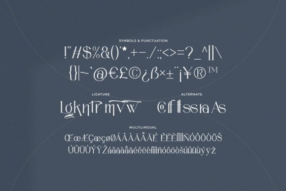 Sea Constange Font PNG with transparent background - Preview 2
