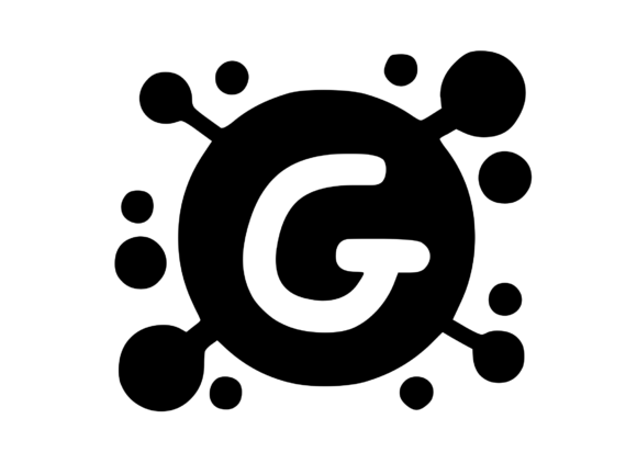 Viral Bacterial Germ with Mono G Graphic Crafts By GraphicsBam Fonts