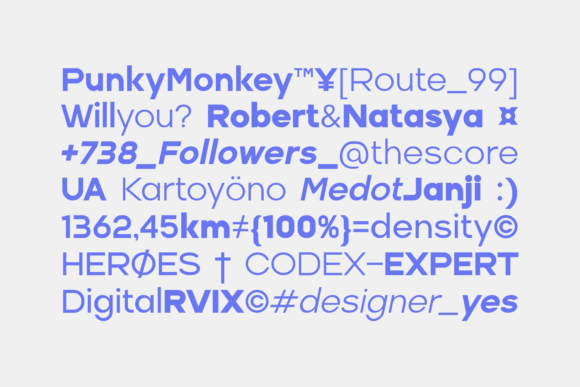 Alacrity Sans Font PNG with transparent background - Preview 1