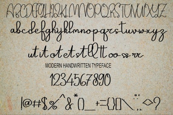 Anjassnda Font - Preview 4
