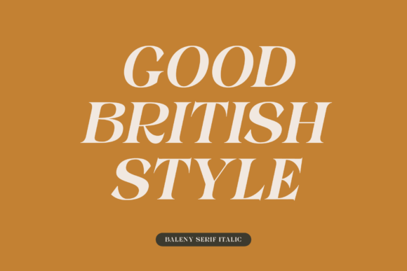 Baleny Duo Font - Preview 3