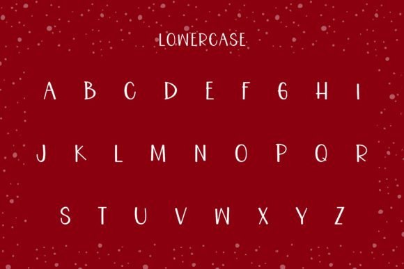 Bauble Star Font - Preview 3