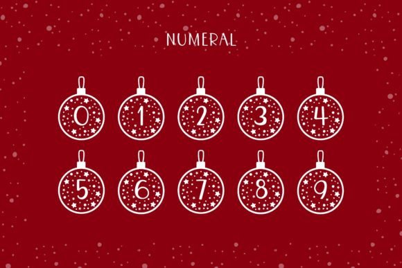 Bauble Star Font - Preview 4
