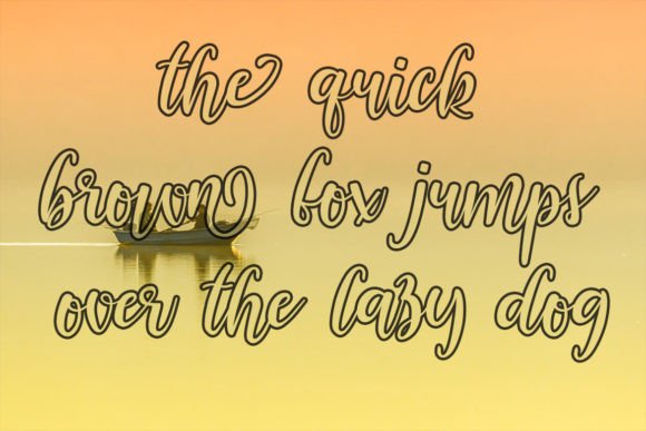 Bodyfun Font - Preview 1