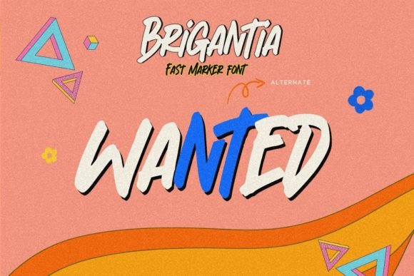Brigantia Font - Preview 4
