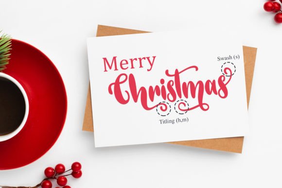Christmas Festive Font - Preview 5