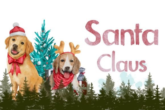 Christmas Tree Font - Preview 3