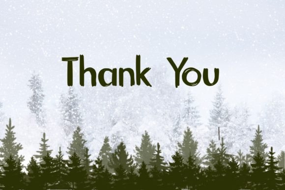Christmas Tree Font - Preview 4