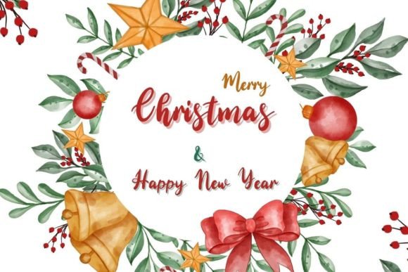 Christmas Tree Font - Preview 1