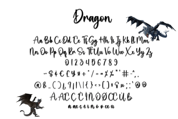 Dragon Font - Preview 5