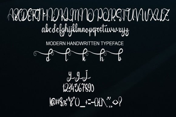 Gajah Font PNG with transparent background - Preview 4