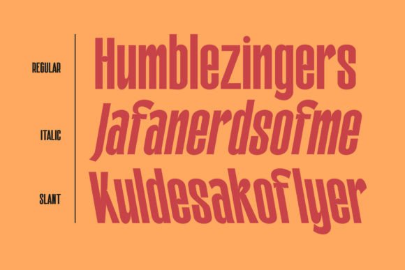 Galfego Font - Preview 2